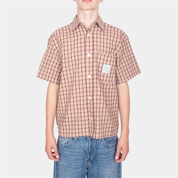 Butter Goods Equipment S/S Shirt Red / Yellow